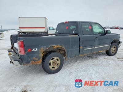 Trzecie zdjęcie samochodu z tyłu: 2004 CHEV SILVERADO K1500 VIN:2GCEK19T741214108 - miniatura