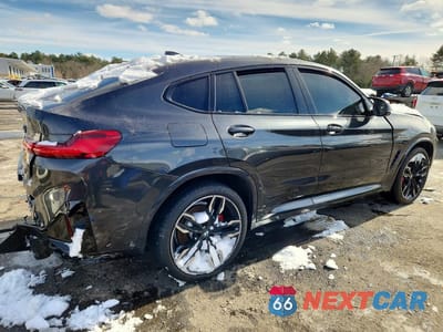 Trzecie zdjęcie samochodu z tyłu: 2022 BMW X4 M40I VIN:5UX43DT05N9K21459 - miniatura