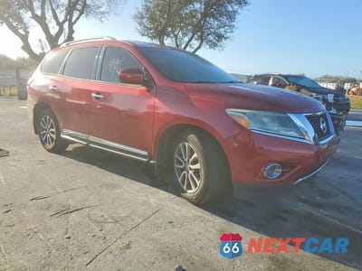 Czwarte zdjęcie samochodu z boku: 2015 NISSAN PATHFINDER S VIN:5N1AR2MN0FC685714 - miniatura