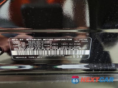 Zdjęcie 14 z 14 samochodu: 2026 MITSUBISHI ECLIPSE CROSS SE VIN:JA4ATWAA2TZ014238 - miniatura