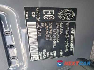 Zdjęcie 13 z 13 samochodu: 2022 MERCEDES BENZ SPRINTER 2500 VIN:W1W4DBHY2NP476913 - miniatura