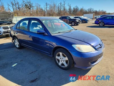 Czwarte zdjęcie samochodu z boku: 2005 HONDA CIVIC EX VIN:2HGES26795H535249 - miniatura