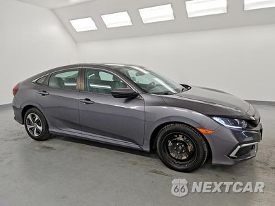 Czwarte zdjęcie samochodu z boku: 2019 HONDA CIVIC LX VIN:2HGFC2F68KH595799 - miniatura