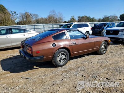 Trzecie zdjęcie samochodu z tyłu: 1980 DATSUN 280ZX VIN:HS130209644 - miniatura