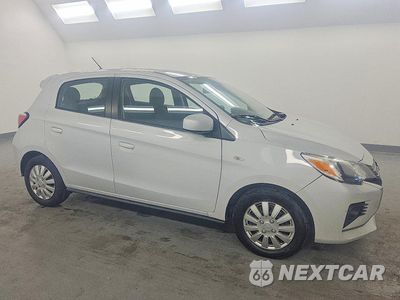Czwarte zdjęcie samochodu z boku: 2021 MITSUBISHI MIRAGE ES VIN:ML32AUHJ7MH003823 - miniatura