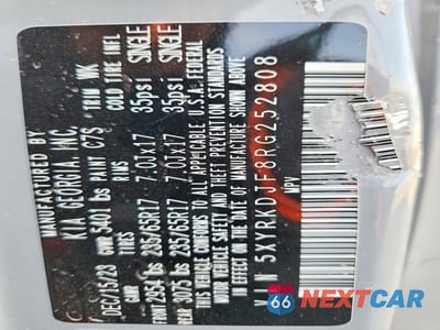 Zdjęcie 13 z 13 samochodu: 2024 KIA SORENTO X-PRO SX-PRESTIGE VIN:5XYRKDJF8RG252808 - miniatura