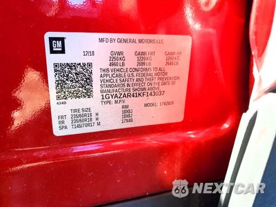 Zdjęcie 13 z 13 samochodu: 2019 CADILLAC XT4 LUXURY VIN:1GYAZAR41KF143037 - miniatura