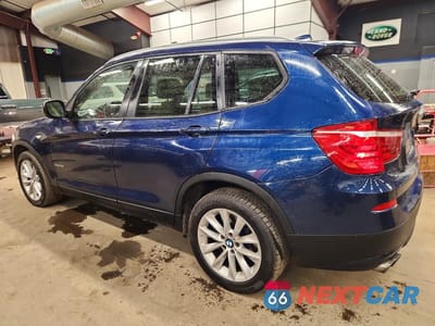 Drugie zdjęcie samochodu z przodu: 2013 BMW X3 XDRIVE28I VIN:5UXWX9C59D0A23186 - miniatura