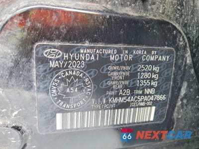 Zdjęcie 12 z 12 samochodu: 2023 HYUNDAI IONIQ 6 LIMITED VIN:KMHM54AC5PA047866 - miniatura