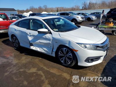 Czwarte zdjęcie samochodu z boku: 2017 HONDA CIVIC VIN:19XFC1E34HE031832 - miniatura