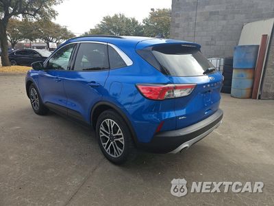 Trzecie zdjęcie samochodu z tyłu: 2020 FORD ESCAPE SEL VIN:1FMCU0H66LUB30433 - miniatura