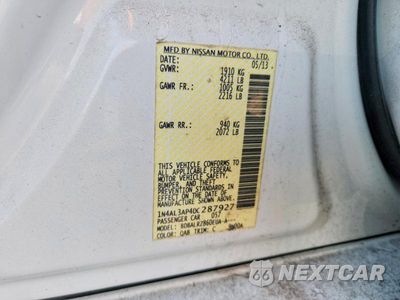 Zdjęcie 23 z 24 samochodu: 2013 NISSAN ALTIMA 2.5 VIN:1N4AL3AP4DC287927 - miniatura