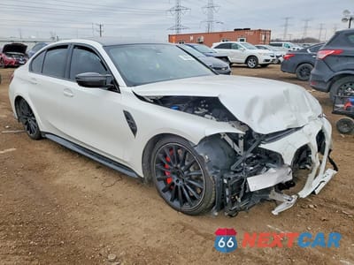 Czwarte zdjęcie samochodu z boku: 2022 BMW M3 COMPETITION VIN:WBS43AY07NFM61728 - miniatura