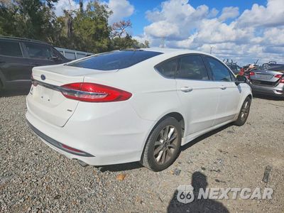 Trzecie zdjęcie samochodu z tyłu: 2017 FORD FUSION SE VIN:3FA6P0H76HR318293 - miniatura