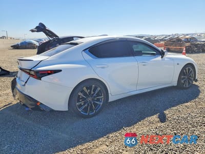 Trzecie zdjęcie samochodu z tyłu: 2022 LEXUS IS 350 F SPORT VIN:JTHGZ1B28N5056950 - miniatura