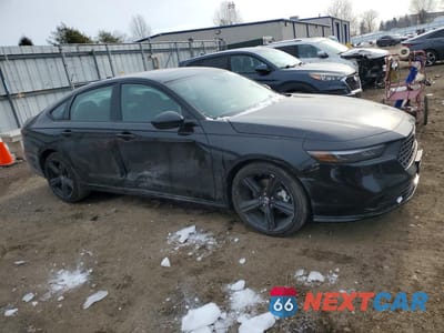 Czwarte zdjęcie samochodu z boku: 2025 HONDA ACCORD HYBRID SPORT-L VIN:1HGCY2F74SA076325 - miniatura