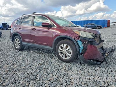 Czwarte zdjęcie samochodu z boku: 2014 HONDA CR-V EXL VIN:5J6RM3H74EL012702 - miniatura