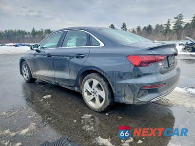 Drugie zdjęcie samochodu z przodu: 2023 AUDI A3 PREMIUM PLUS VIN:WAUHUDGY3PA073651 - miniatura