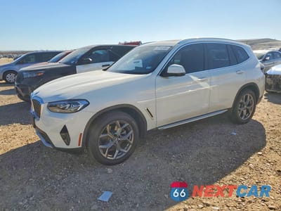 2022 BMW X3 XDRIVE30I WBX57DP00NN183492 - główne zdjęcie licytacji z USA - miniatura