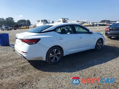 Trzecie zdjęcie samochodu z tyłu: 2021 NISSAN SENTRA SV VIN:3N1AB8CV6MY229107 - miniatura