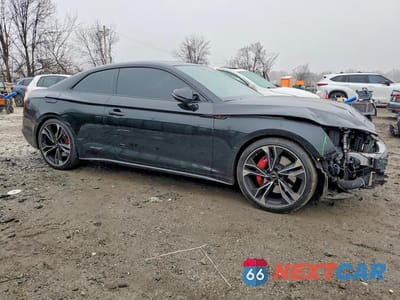 Czwarte zdjęcie samochodu z boku: 2022 AUDI S5 PRESTIGE VIN:WAUR4AF59NA022050 - miniatura