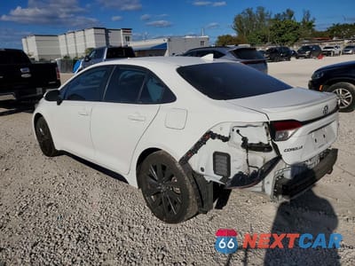 Drugie zdjęcie samochodu z przodu: 2024 TOYOTA COROLLA SE VIN:5YFS4MCE6RP186724 - miniatura