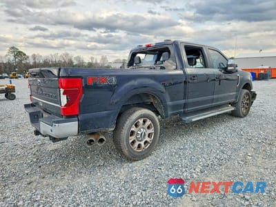 Trzecie zdjęcie samochodu z tyłu: 2021 FORD F250 SUPER DUTY VIN:1FT7W2BT0MED12456 - miniatura