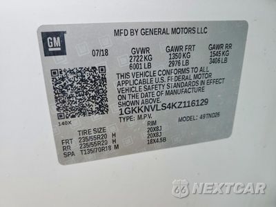 Zdjęcie 13 z 13 samochodu: 2019 GMC ACADIA ALL TERRAIN VIN:1GKKNVLS4KZ116129 - miniatura