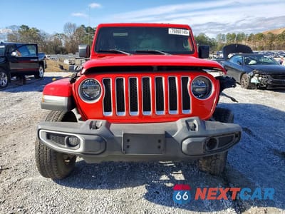 Piąte zdjęcie samochodu w środku: 2020 JEEP WRANGLER UNLIMITED SAHARA VIN:1C4HJXEN8LW332654 - miniatura