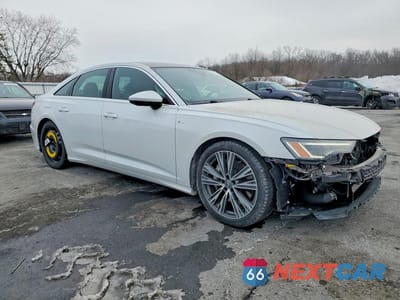Czwarte zdjęcie samochodu z boku: 2019 AUDI A6 PREMIUM PLUS VIN:WAUL2AF2XKN024914 - miniatura