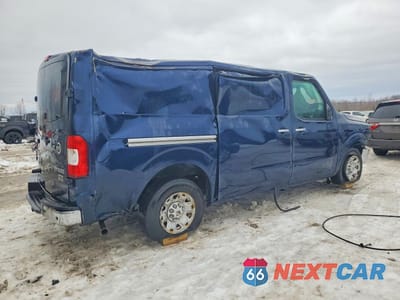 Trzecie zdjęcie samochodu z tyłu: 2012 NISSAN NV 2500 VIN:1N6AF0KY9CN101645 - miniatura