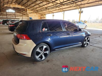 Trzecie zdjęcie samochodu z tyłu: 2017 VOLKSWAGEN GTI S VIN:3VW5T7AU4HM068217 - miniatura