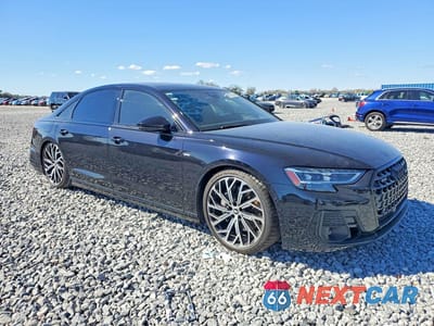 Czwarte zdjęcie samochodu z boku: 2024 AUDI A8 L VIN:WAULDAF80RN001263 - miniatura