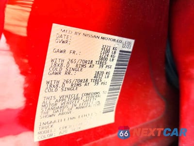 Zdjęcie 12 z 12 samochodu: 2022 NISSAN TITAN SV VIN:1N6AA1EF1NN100152 - miniatura