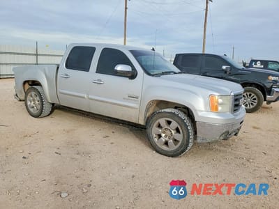 Czwarte zdjęcie samochodu z boku: 2010 GMC SIERRA C1500 SLE VIN:3GTRCVE05AG250660 - miniatura