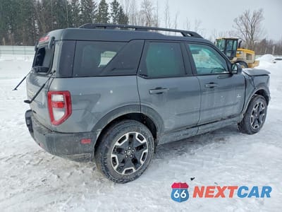 Trzecie zdjęcie samochodu z tyłu: 2024 FORD BRONCO SPORT OUTER BANKS VIN:3FMCR9C66RRF43031 - miniatura