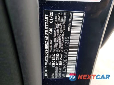 Zdjęcie 12 z 12 samochodu: 2020 MERCEDES-BENZ E 350 VIN:W1KZF8DB6LA816215 - miniatura