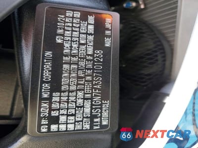 Zdjęcie 8 z 8 samochodu: 2025 SUZUKI GSX-R600 VIN:JS1GN7FA3S7101238 - miniatura