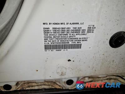 Zdjęcie 13 z 13 samochodu: 2017 HONDA PILOT ELITE VIN:5FNYF6H04HB002596 - miniatura