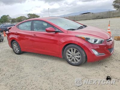 Czwarte zdjęcie samochodu z boku: 2016 HYUNDAI ELANTRA SE VIN:KMHDH4AE5GU489537 - miniatura