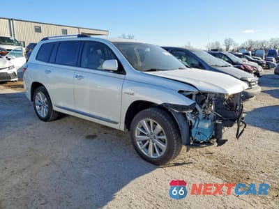 Czwarte zdjęcie samochodu z boku: 2012 TOYOTA HIGHLANDER VIN:JTEDC3EHXC2009253 - miniatura