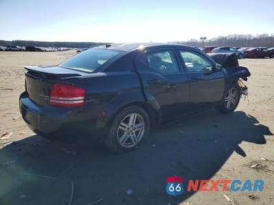 Trzecie zdjęcie samochodu z tyłu: 2009 DODGE AVENGER SXT VIN:1B3LC56B69N512521 - miniatura