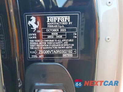 Zdjęcie 13 z 13 samochodu: 2024 FERRARI PUROSANGUE VIN:ZSG06VTA0R0302192 - miniatura