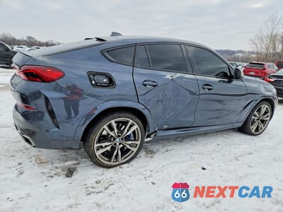 Trzecie zdjęcie samochodu z tyłu: 2020 BMW X6 M50I VIN:5UXCY8C0XL9C87008 - miniatura