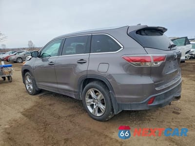 Drugie zdjęcie samochodu z przodu: 2015 TOYOTA HIGHLANDER LIMITED PLATINUM VIN:5TDDKRFH5FS177906 - miniatura