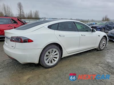 Trzecie zdjęcie samochodu z tyłu: 2017 TESLA MODEL S VIN:5YJSA1E25HF224786 - miniatura