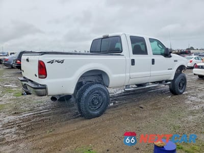 Trzecie zdjęcie samochodu z tyłu: 2003 FORD F250 SUPER DUTY VIN:1FTNW21F03EB11383 - miniatura