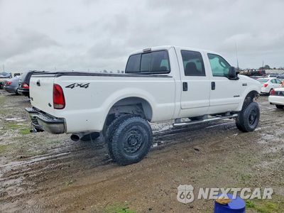 Trzecie zdjęcie samochodu z tyłu: 2003 FORD F250 SUPER DUTY VIN:1FTNW21F03EB11383 - miniatura
