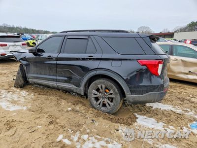 Drugie zdjęcie samochodu z przodu: 2021 FORD EXPLORER XLT VIN:1FMSK8DH1MGA00860 - miniatura