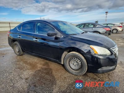Czwarte zdjęcie samochodu z boku: 2015 NISS SENTRA S VIN:3N1AB7AP9FY289965 - miniatura